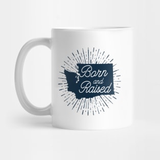 Washington Born and Raised Mug